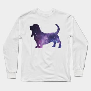 galaxy basset Long Sleeve T-Shirt